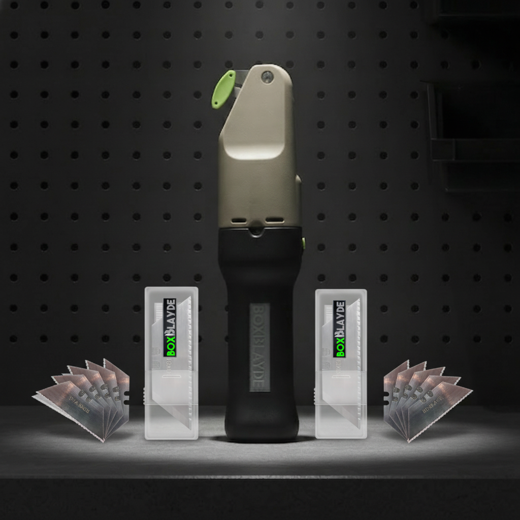 BoxBlayde Complete Bundle — cutter + 2 blade packs