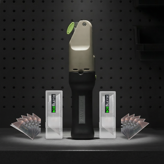 BoxBlayde Complete Bundle — cutter + 2 blade packs